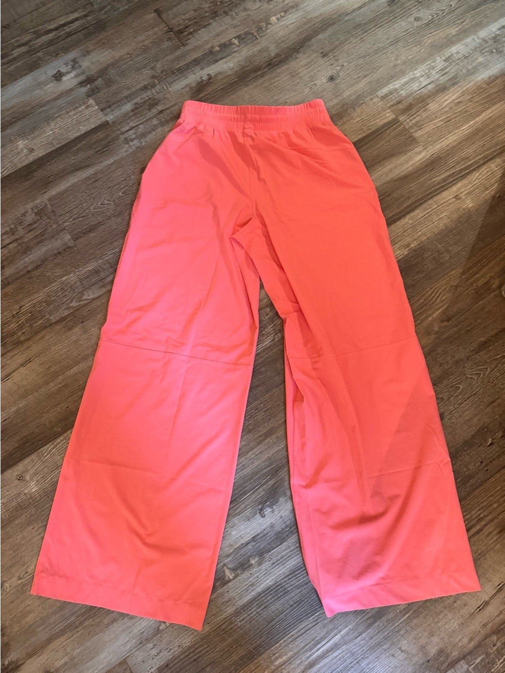 lululemon athletica Coral Pink Wide-Leg Pants